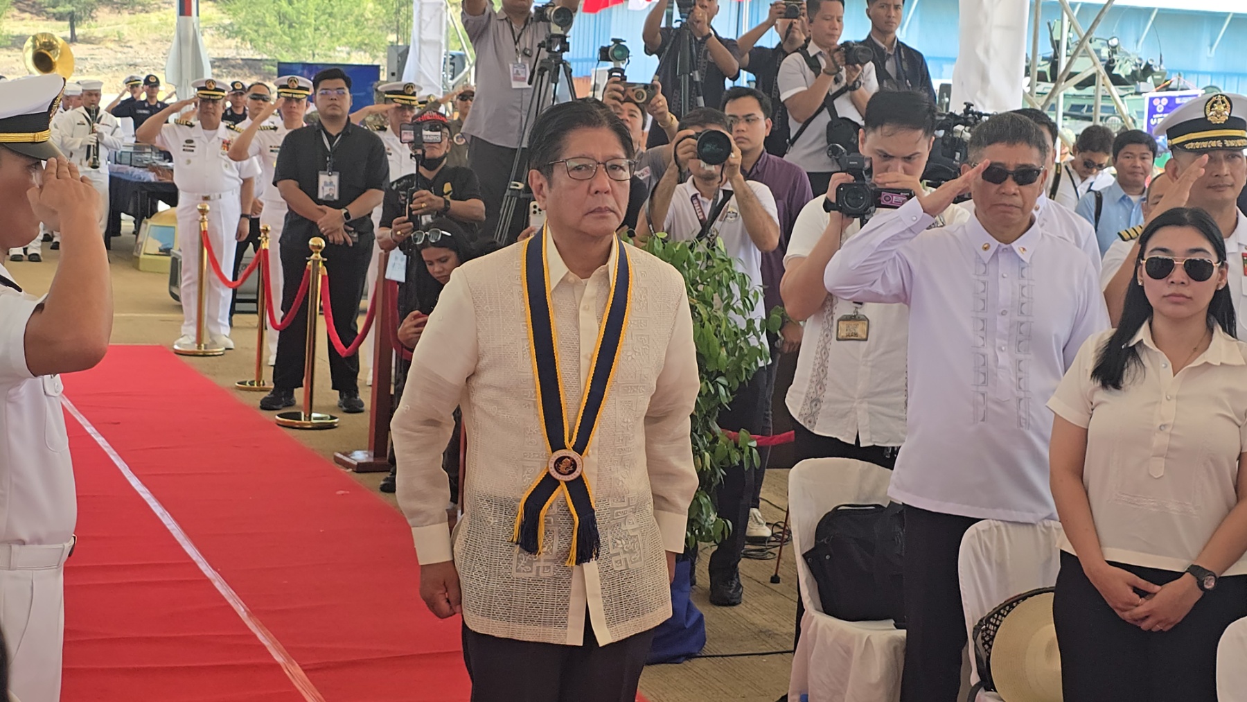 Marcos amid WPS tension: Phl will never allow disrespect