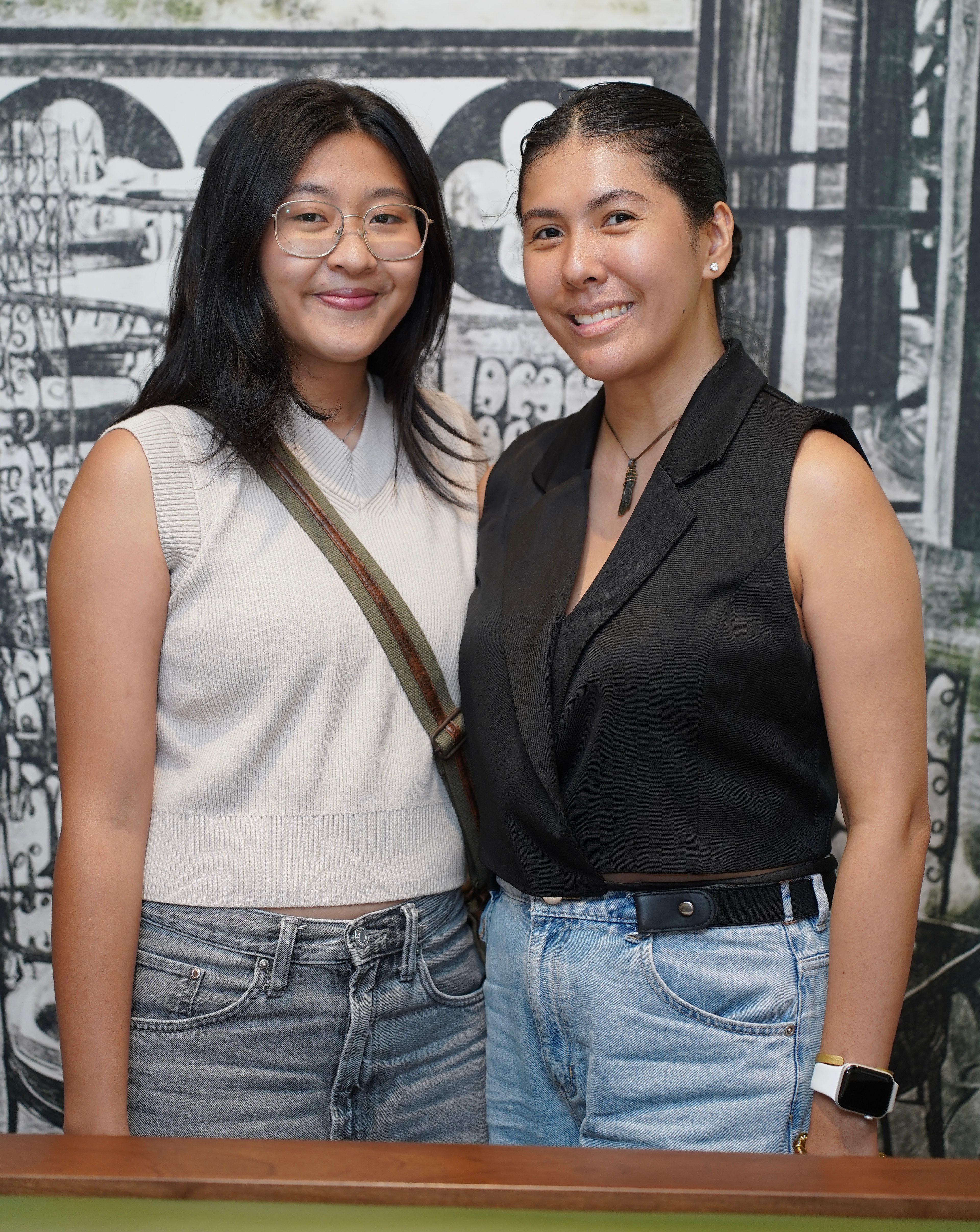 Shaine Alonzo and Carla Noel.