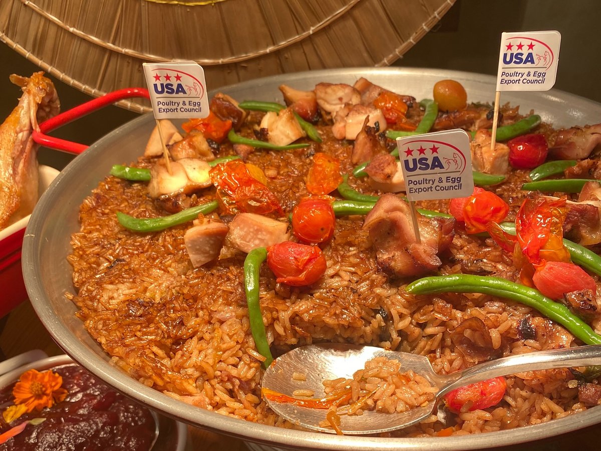 US Poultry Adobo Paella.
