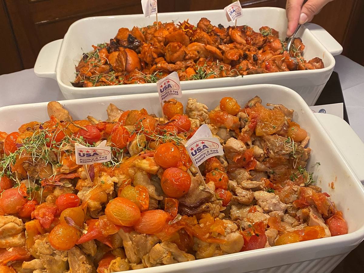 US Adobo with kamatis.