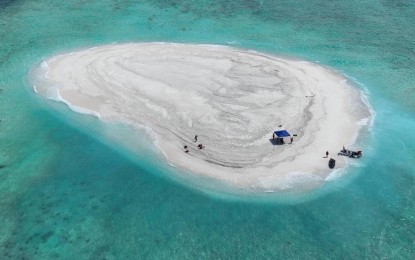 Pag-asa Cay 2 (Sandy Cay) in the West Philippine Sea (File photo courtesy of PCG-BFAR)