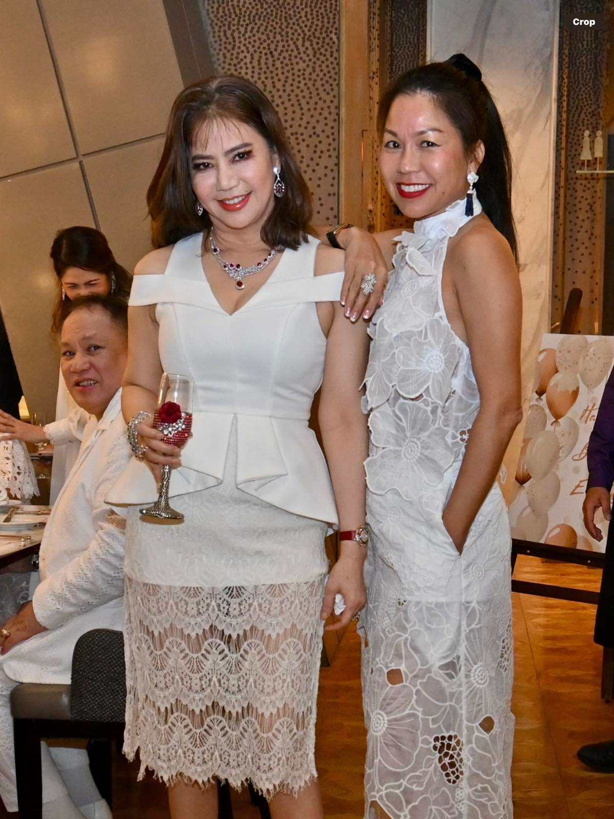 The columnist and Pham Lam