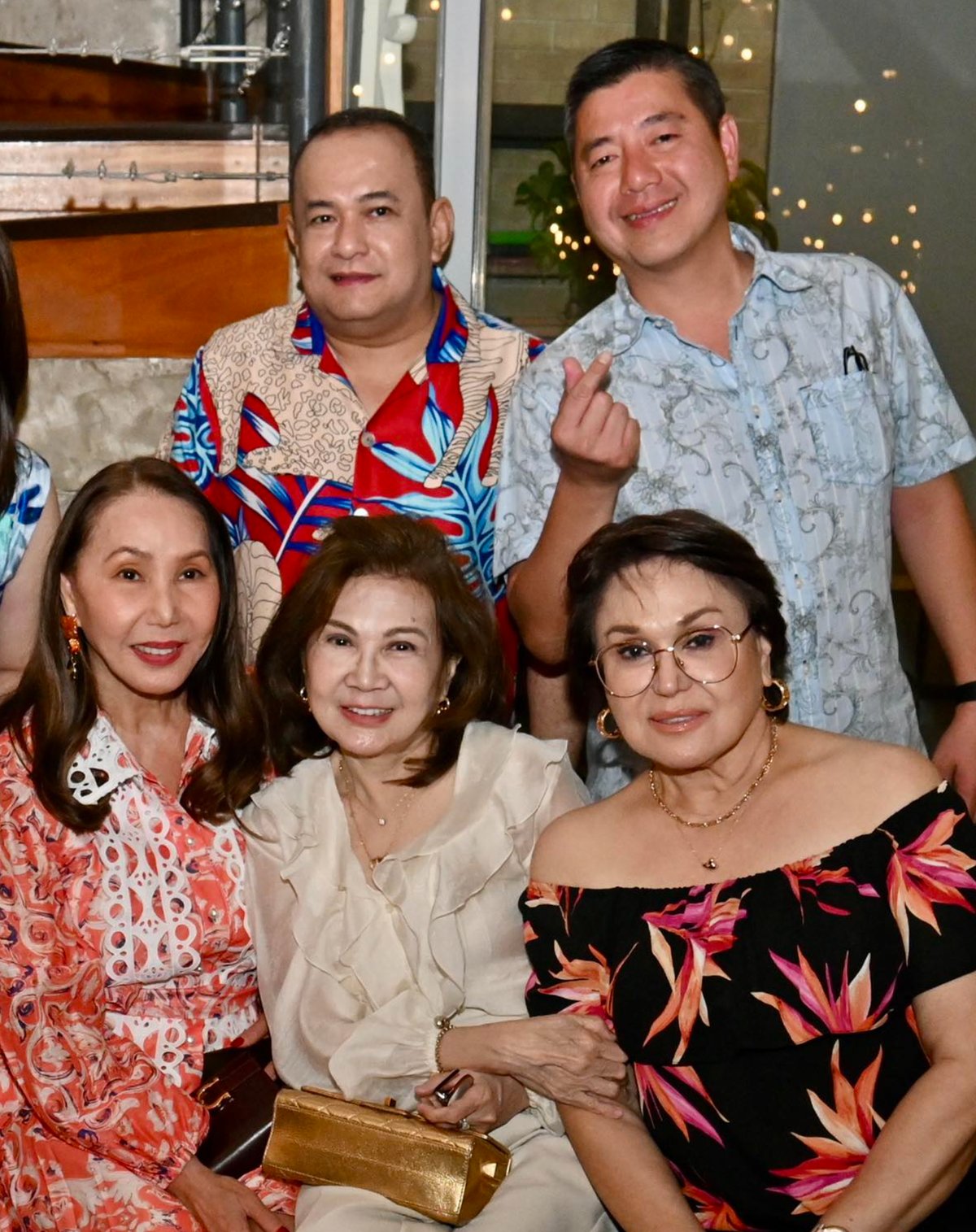 Consul Agnes Huibonhoa, Lily Lee, Bebu Bulchand, Frankie de Leon and Martin Ong.