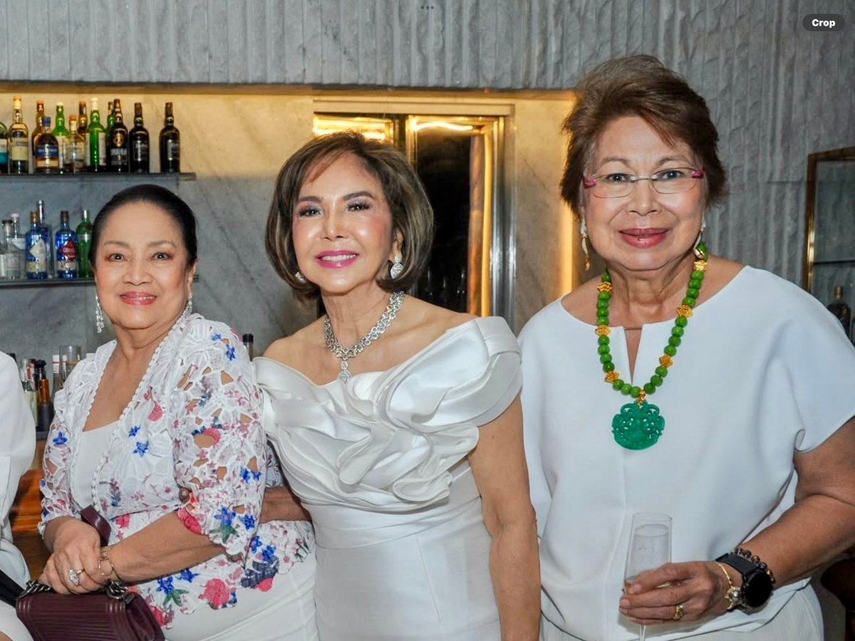 Glecy Mojares, Consul General of Monaco Fortune Ledesma and Roselle Rebano.