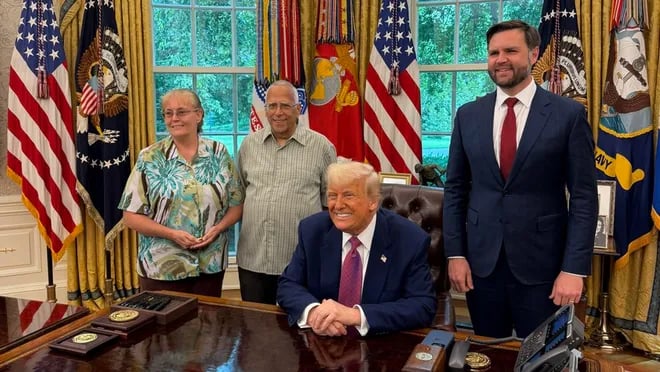Trump hosts Pope Leo XIV's brother at White House: ‘A major MAGA fan’