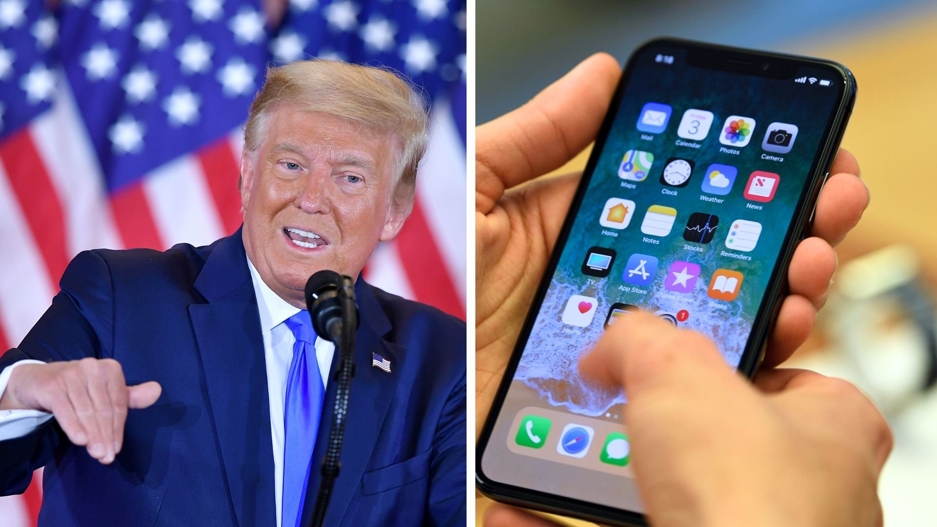 Trump threatens 25% tariff on iPhones unless 'Made in America'
