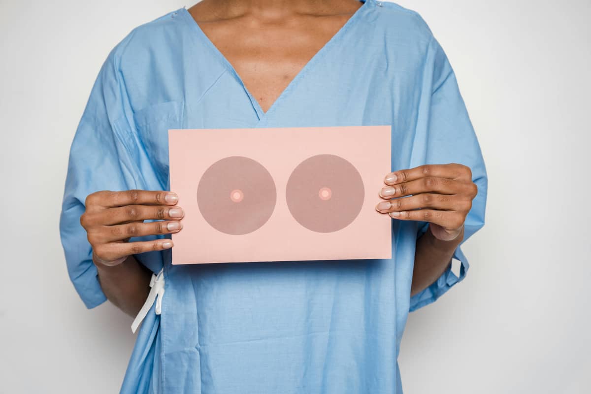 Breast self-awareness is also key.