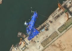 North Korea detains 3 over warship mishap