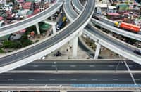 Skyways and NLEX Connectors at the C3 section appear almost empty from above in