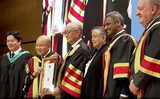 BSP chief designated AICB honorary fellow