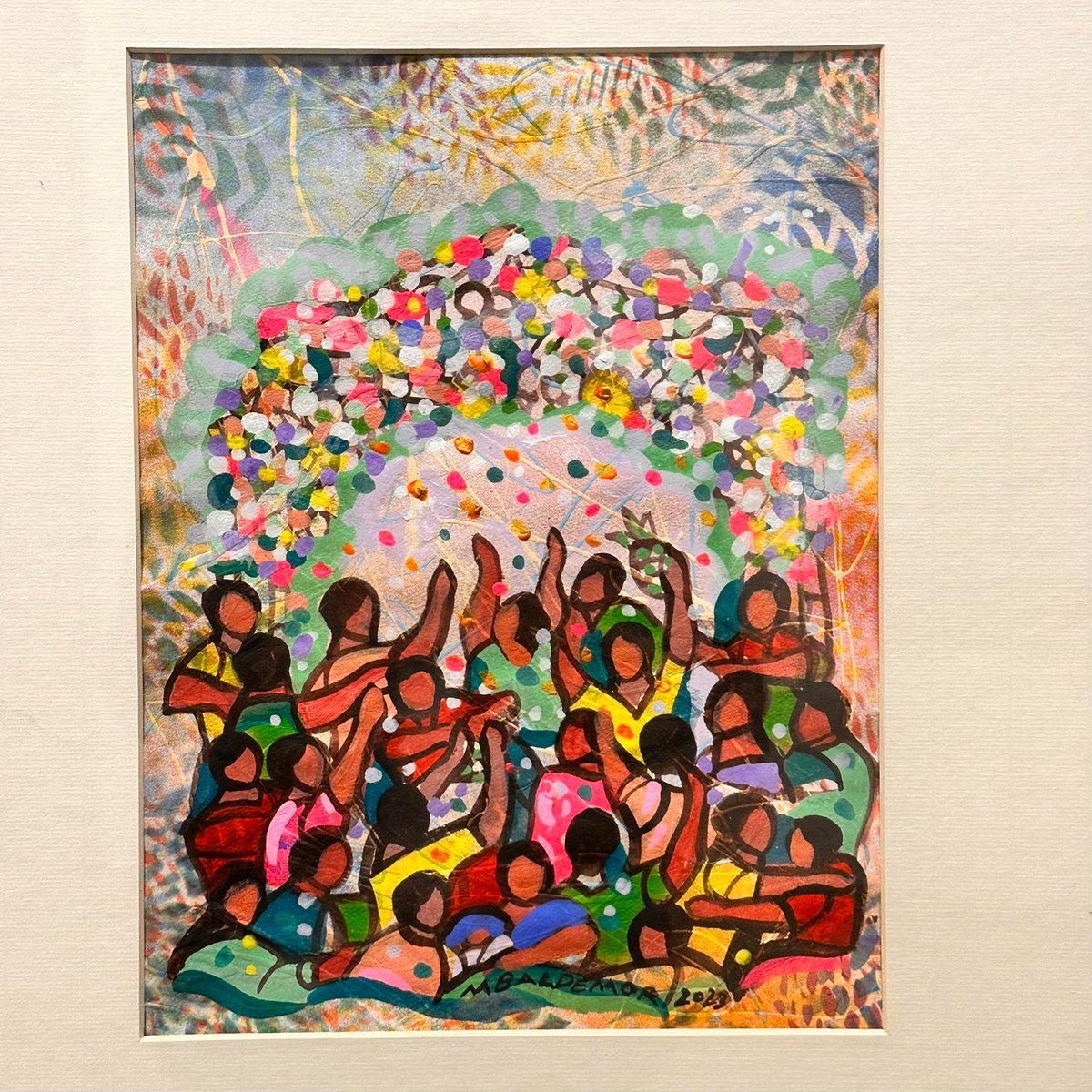 Pabitin, 24” x 24”, Watercolor.