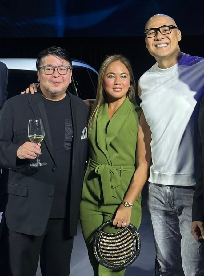 Sunny Ku, Aziza Mondonedo Mouyal and Rovilson Fernandez.