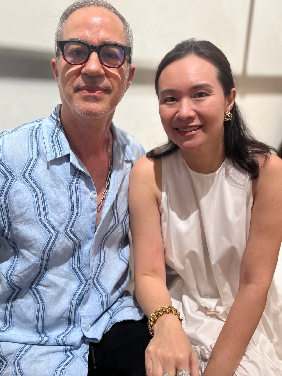 Mark Wilson and Comme Ci founder Nicole Whisenhunt.