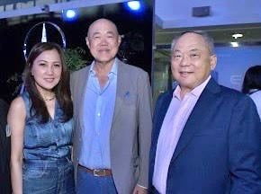 Grace Ang, Felix Ang and Greg Yu.