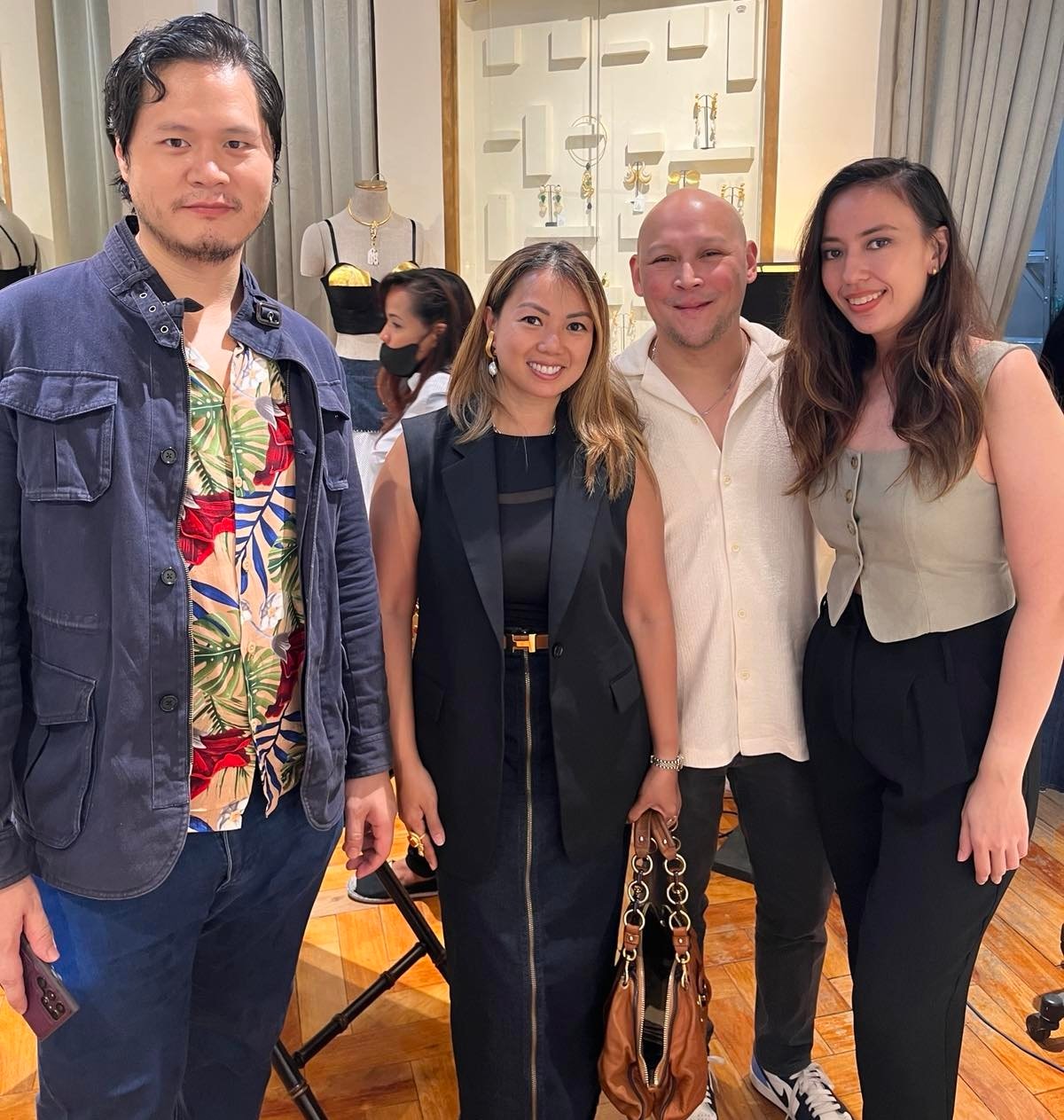 Gordon Lee, Irene Isip, Lito Serrano and Marga Yrasegui.