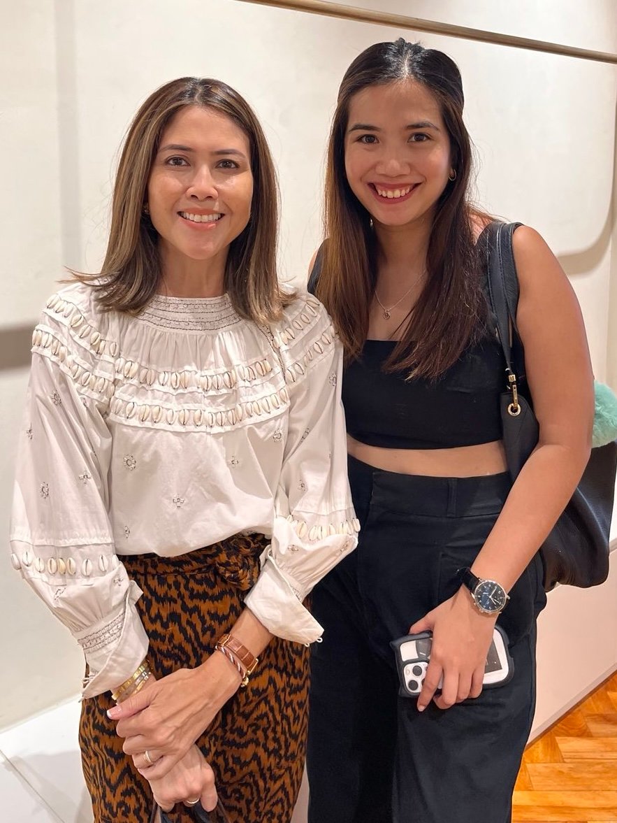 Anne Arcenas-Gonzalez and Reg Rodriguez.