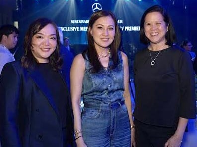 Maricar Parco, Grace Ang and Yvette Fernandez.