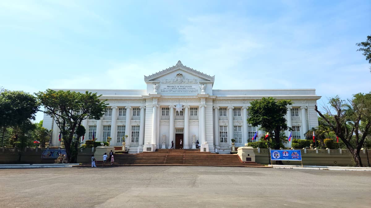 The historic Pangasinan Capitol Building in Lingayen.