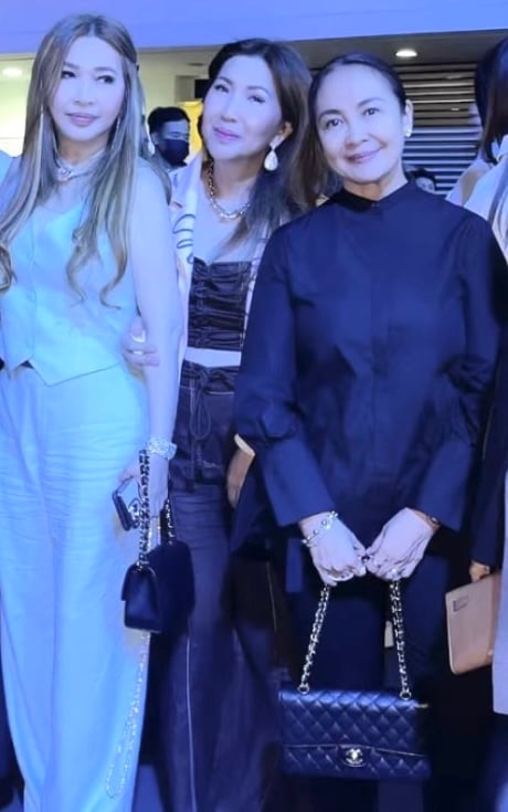 Ruby Chua, Sunny Vergara and Pinky Antonio.