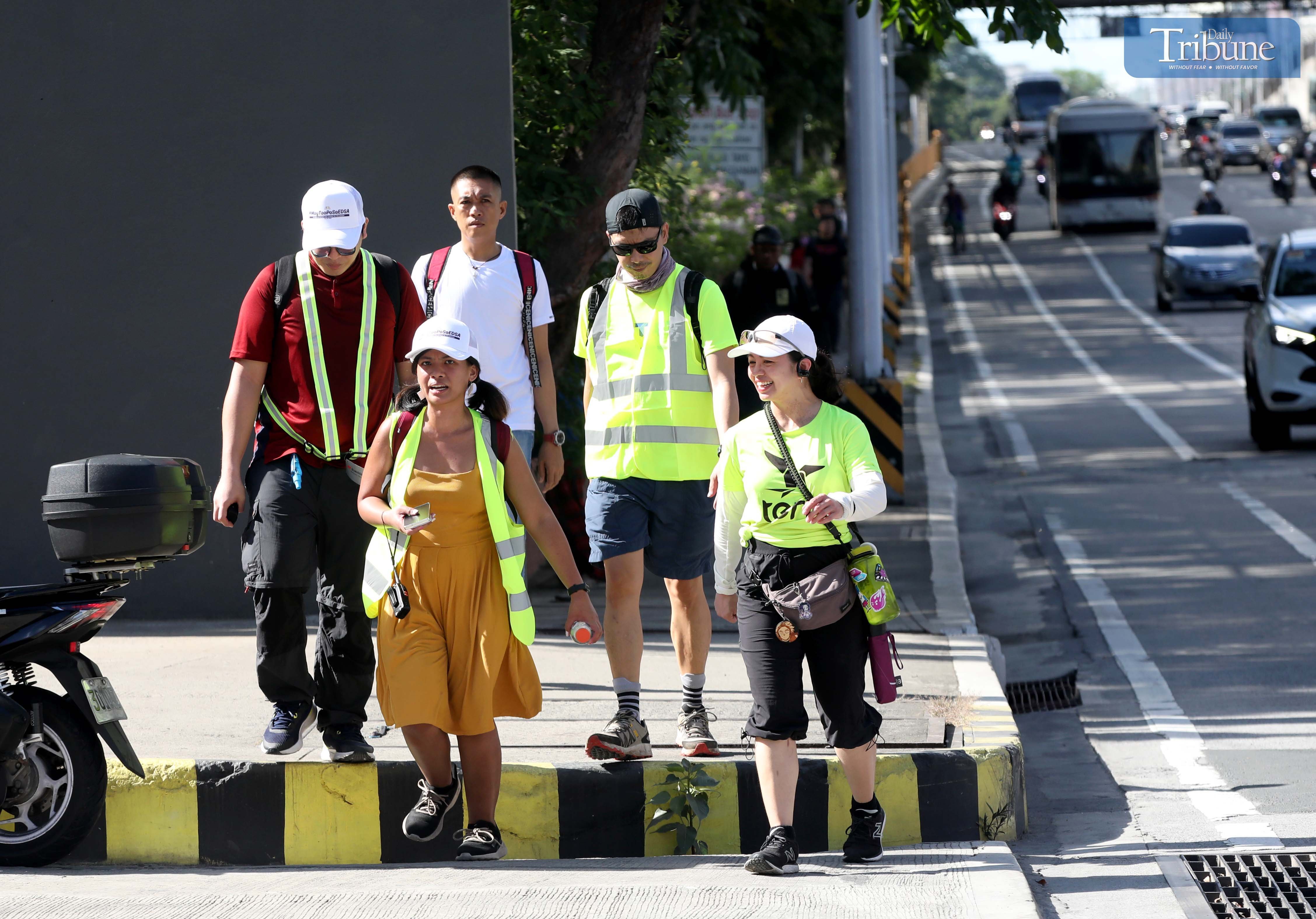 Civic group stages "May Tao Po sa EdSA Walk" 