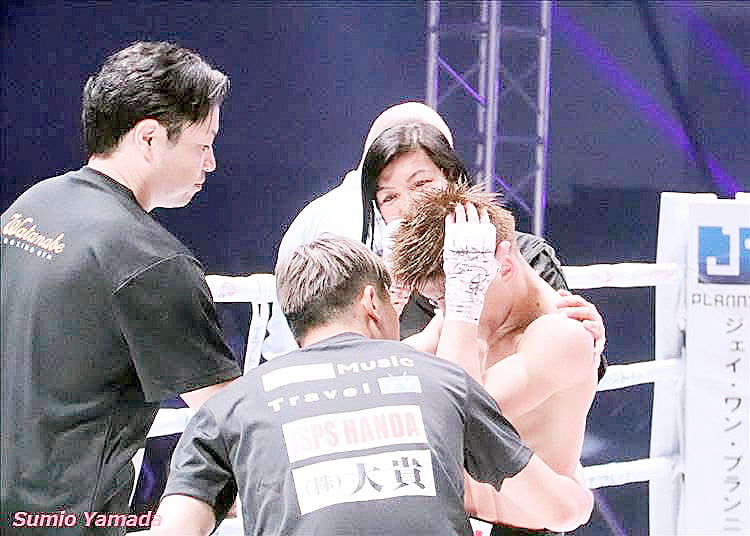 Shigeoka remains hospitalized