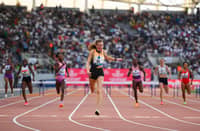 Femke Bol zooms to the 400m hurdles gold in the Diamond League in Morocco.