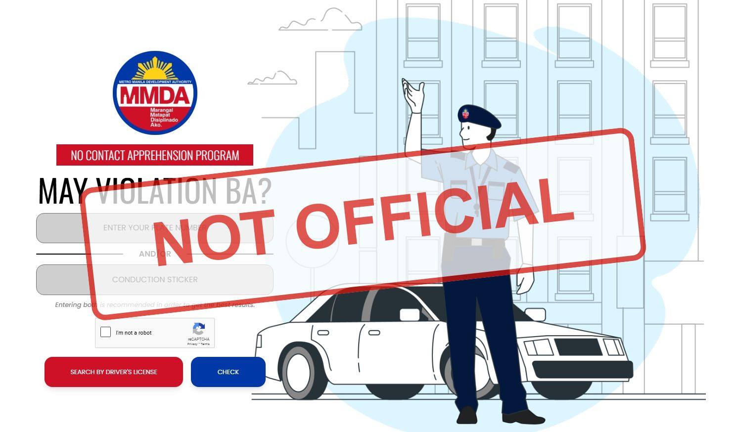 MMDA, nagbabala sa pekeng NCAP text messages