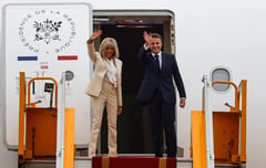 Macron dismisses viral Hanoi video as a joke amid disinformation surge