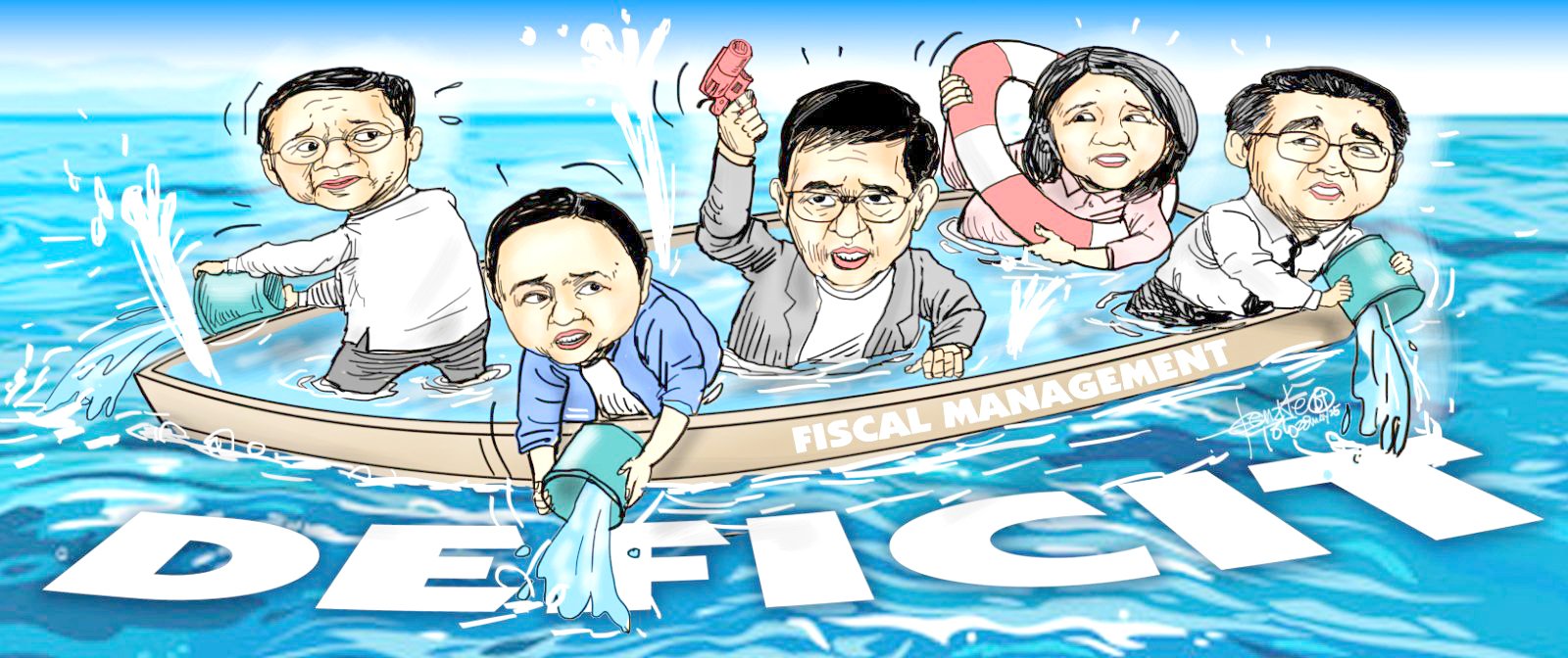 Gov’t bleeds P411.5B in first trimester