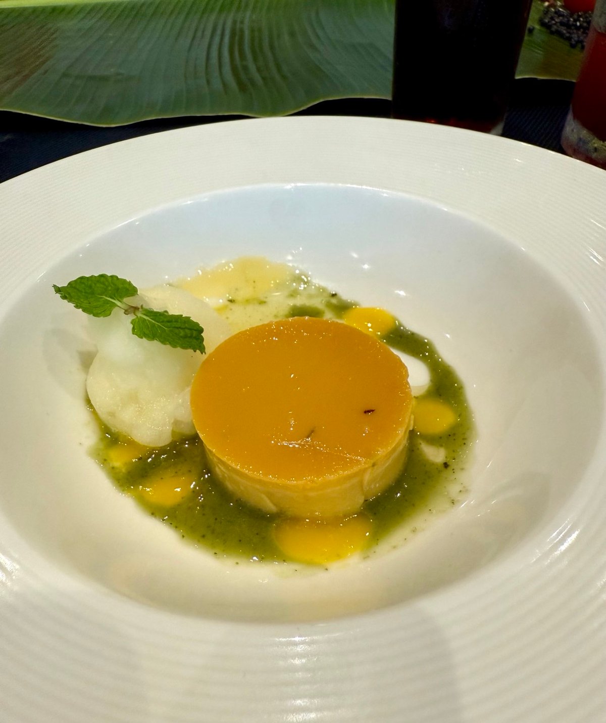Dulce de Leche and Calamansi Sorbet
