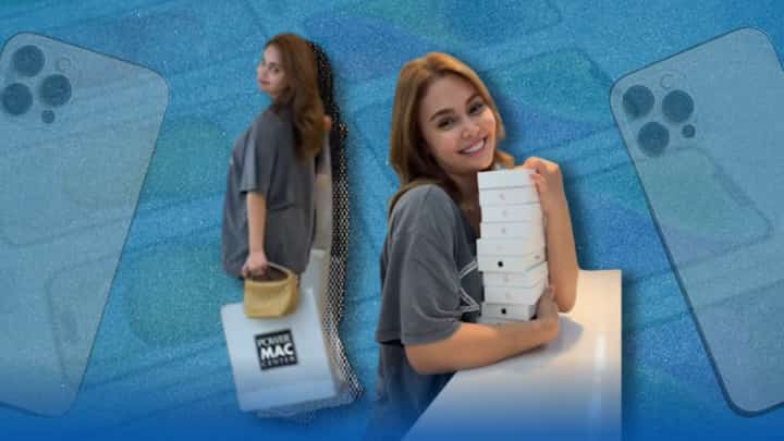 Ivana Alawi spends half a million pesos on cellphone giveaways