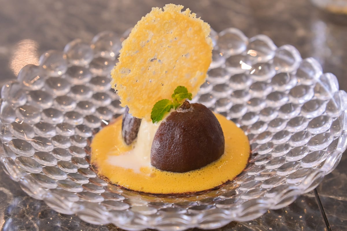 Mulled Wine Poached Pears.