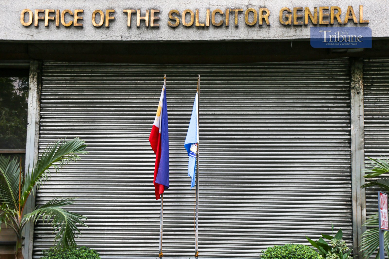 The facade and lobby of the Office of the Solicitor General in Legazpi Village, Makati, as seen on 29 May 2025. President Ferdinand Marcos Jr. has appointed University of the Philippines College of Law Dean Atty. Darlene Berberabe as the new solicitor general, replacing Atty. Menardo Guevarra.