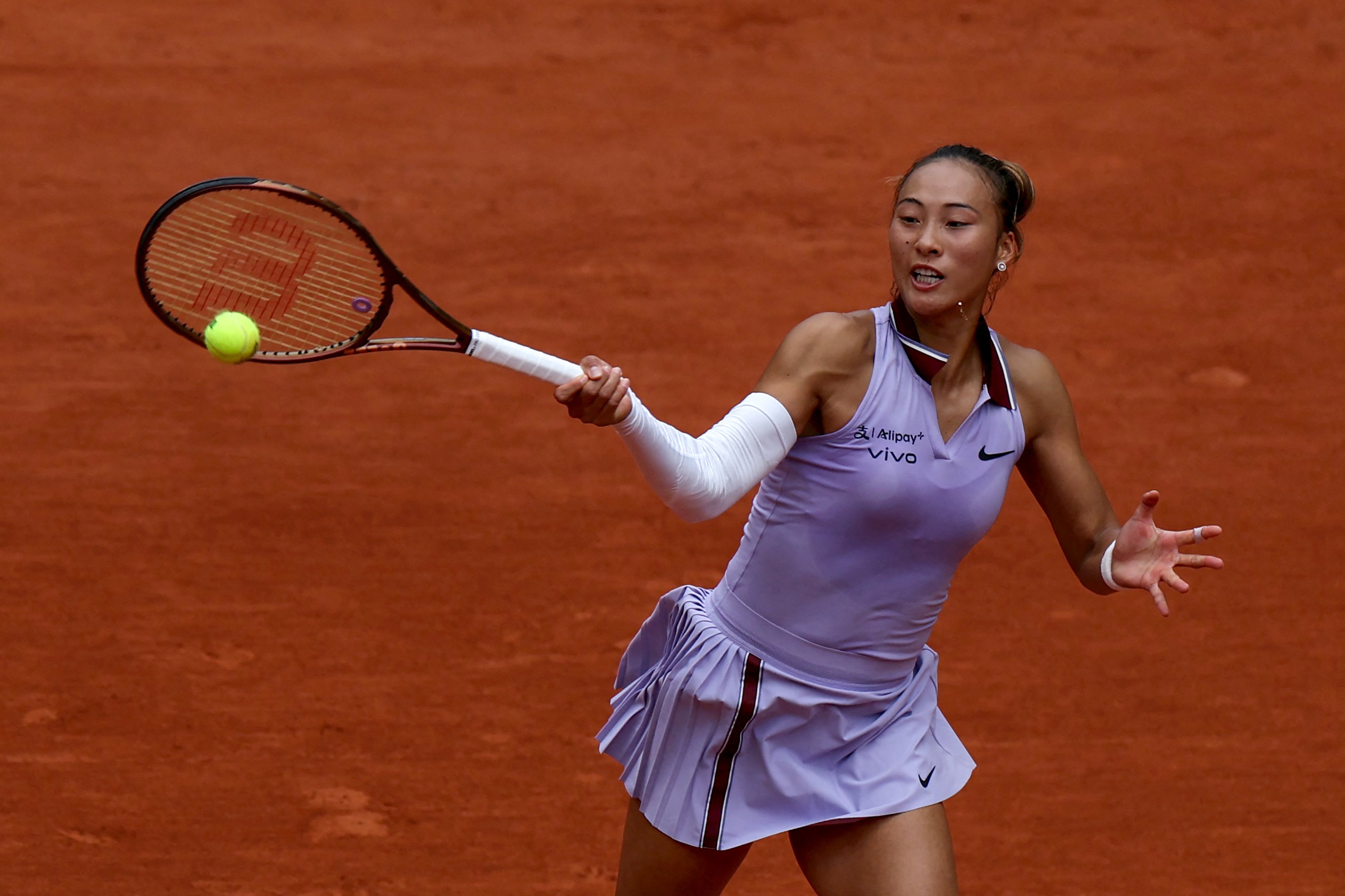 Zheng feeling the love in Paris