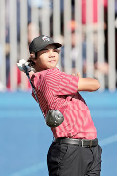 Tiger’s son bags maiden junior crown