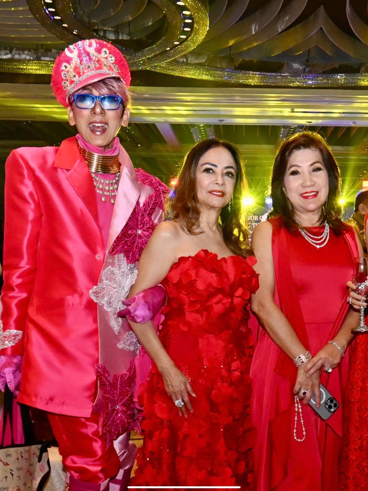 Boy Lizaso, Mayenne Carmona and Connie Haw.