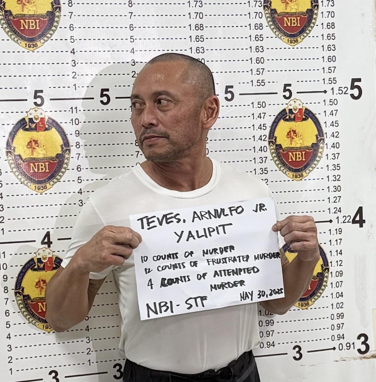 Expelled lawmaker 
Arnie Teves back in Manila