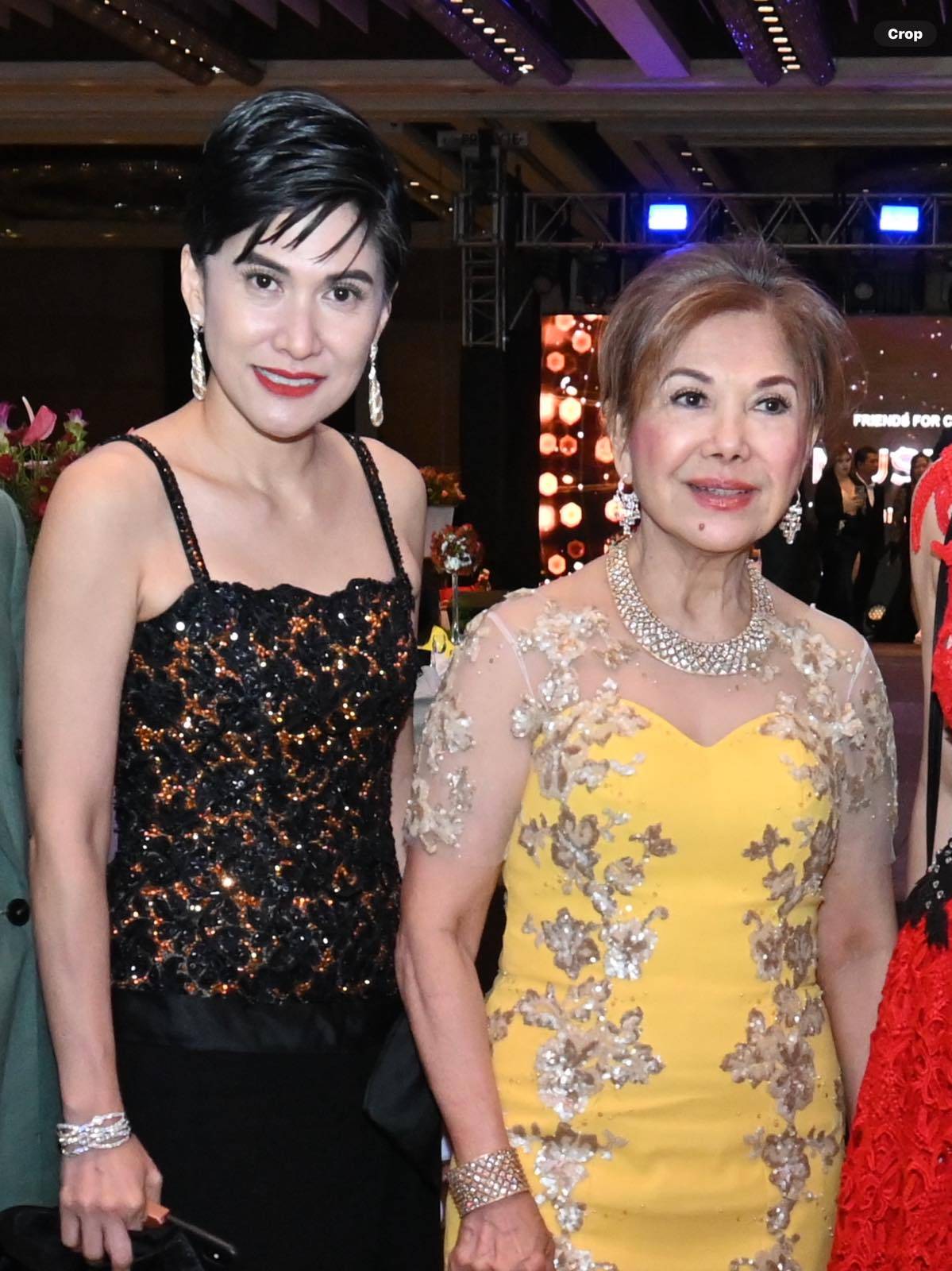 Marion Salonga and Gilda Salonga.
