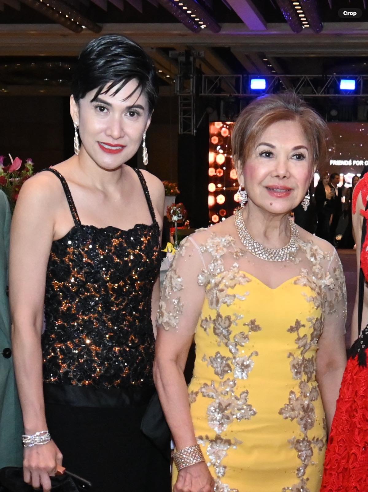 Marion Salonga and Gilda Salonga.