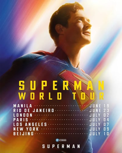 ‘Superman’ is touching down in Manila!