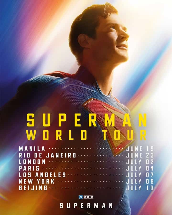 ‘Superman’ is touching down in Manila!