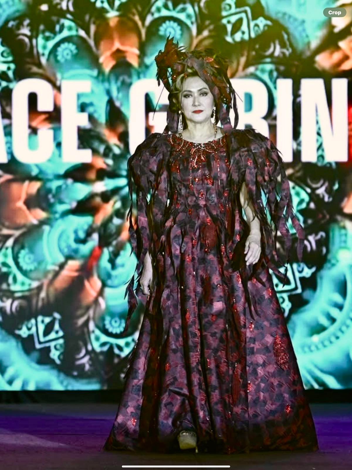 Grace Gobing by designer Amir Sali.