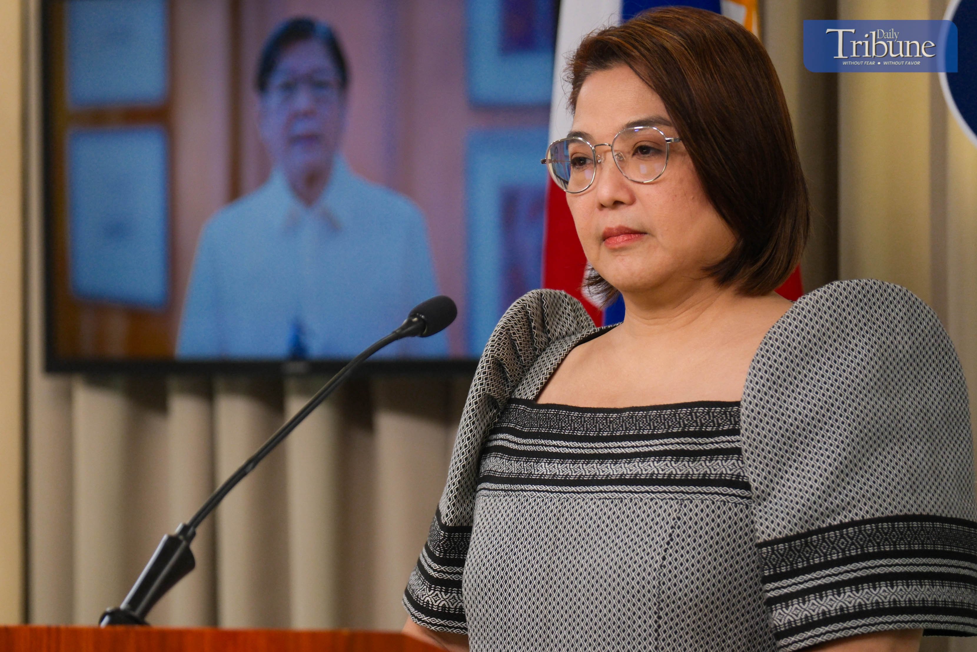 Topacio backs Claire Castro as Palace’s ‘sole’ briefer