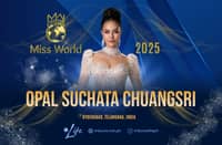 A beautiful sign from the universe to the world, Opal Suchata Chuangsri of Thailand is Miss World 2025.