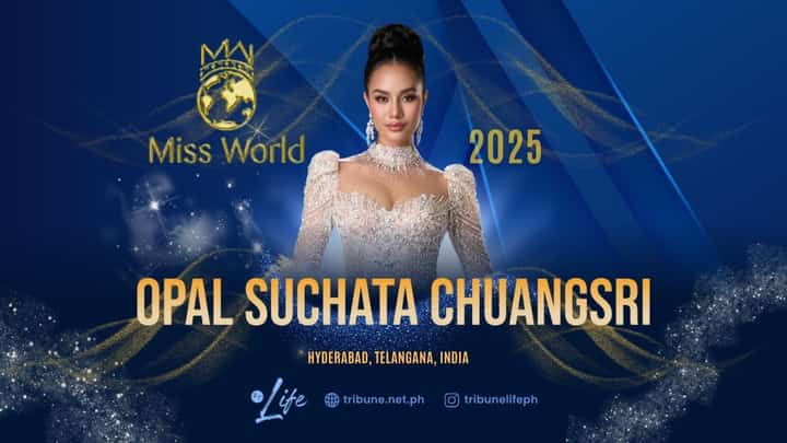 A beautiful sign from the universe to the world, Opal Suchata Chuangsri of Thailand is Miss World 2025.