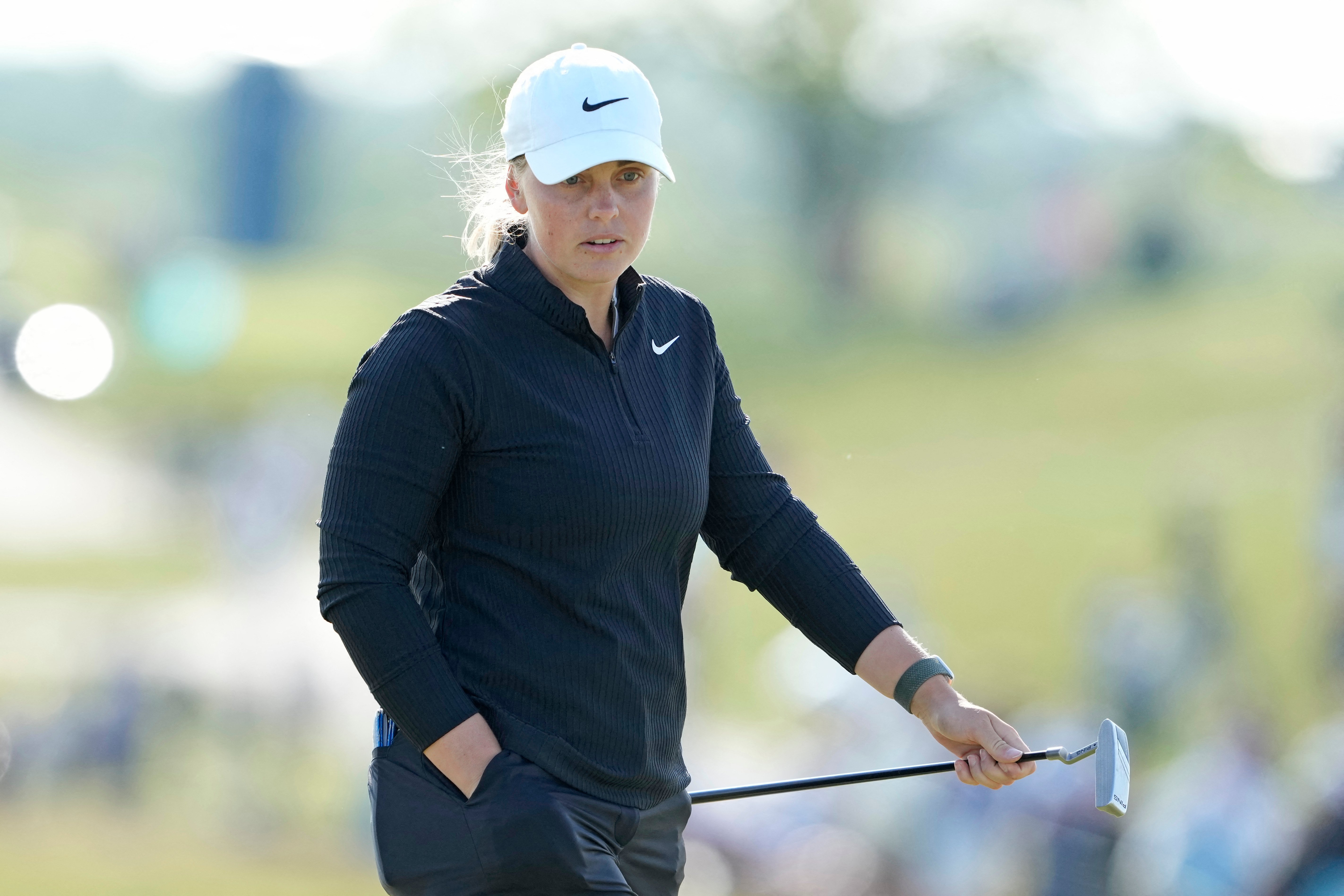Sweden's Stark grabs one-shot lead at US Women's Open