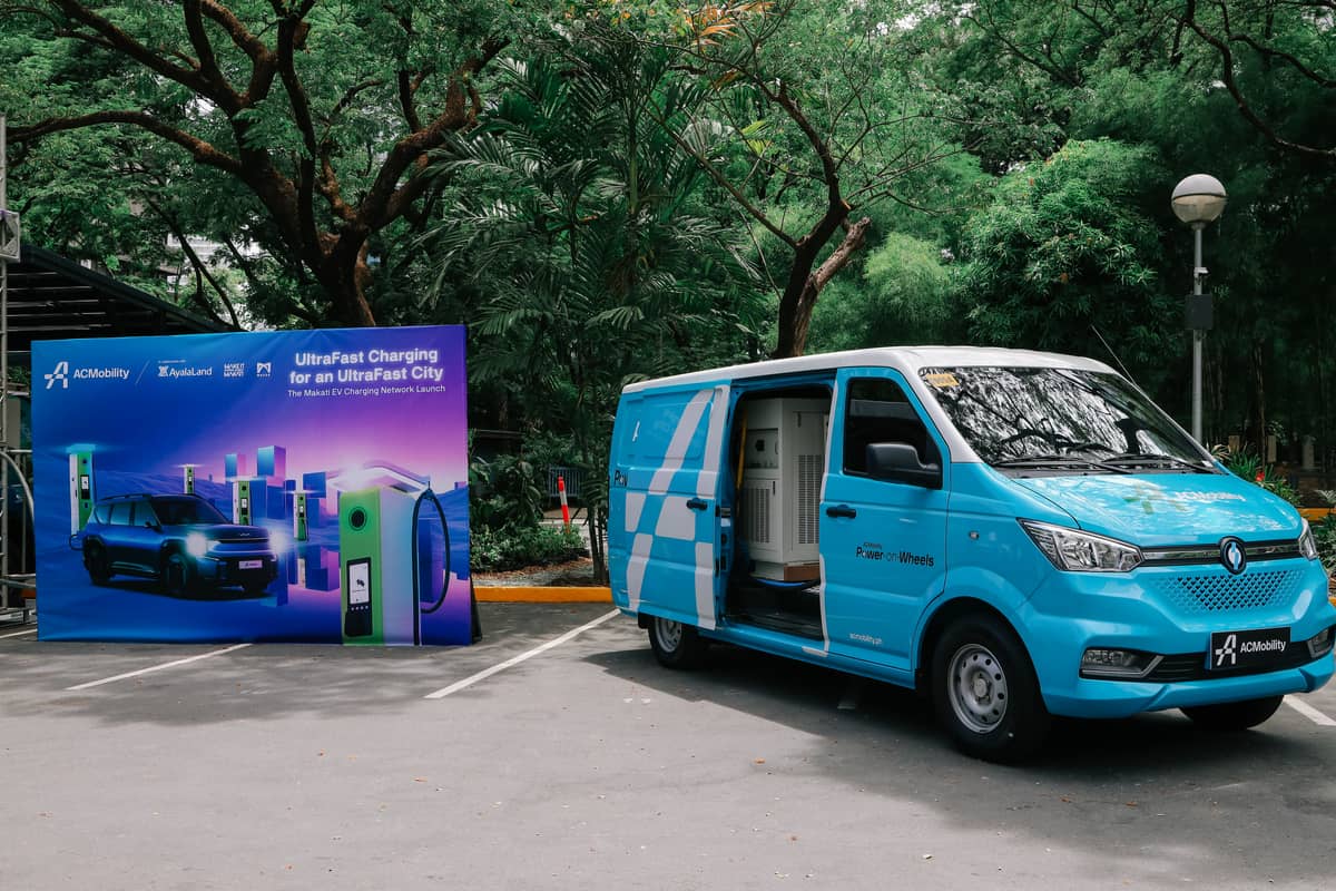 ACMOBILITY’s Power-on-Wheels van brings fast EV charging to areas with limited infrastructure, starting with key cities in Metro Manila.