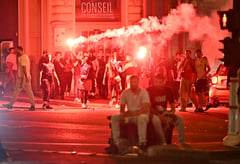 Two deaths, 559 arrests mar French celebrations after PSG's Champions League win