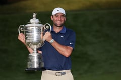 Scheffler rallies, grabs Memorial lead