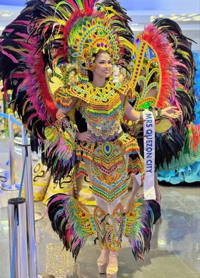 Queen Sugar Mercados winning form at the National Costume segment of the pageant